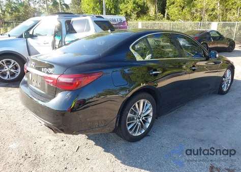 2019 Infiniti Q50 3.0T Luxe from USA, damaged, VIN JN1EV7AP8KM514477